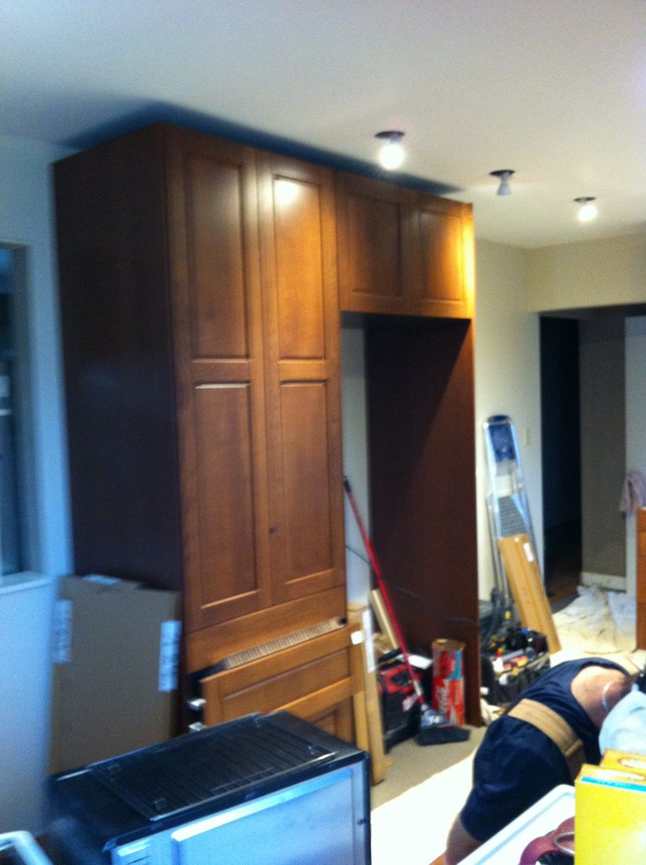 IKEA-Tall Cabinet and Fridge Area