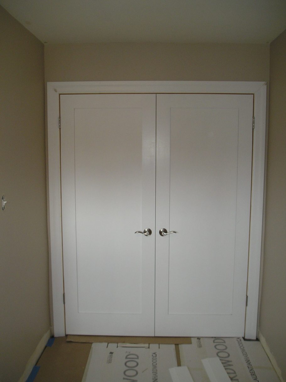 Finish Carpentry-Doors Machined On-site