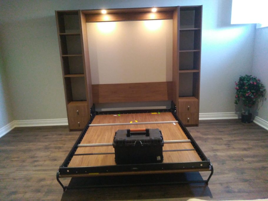 Murphy Bed and Cabinets
