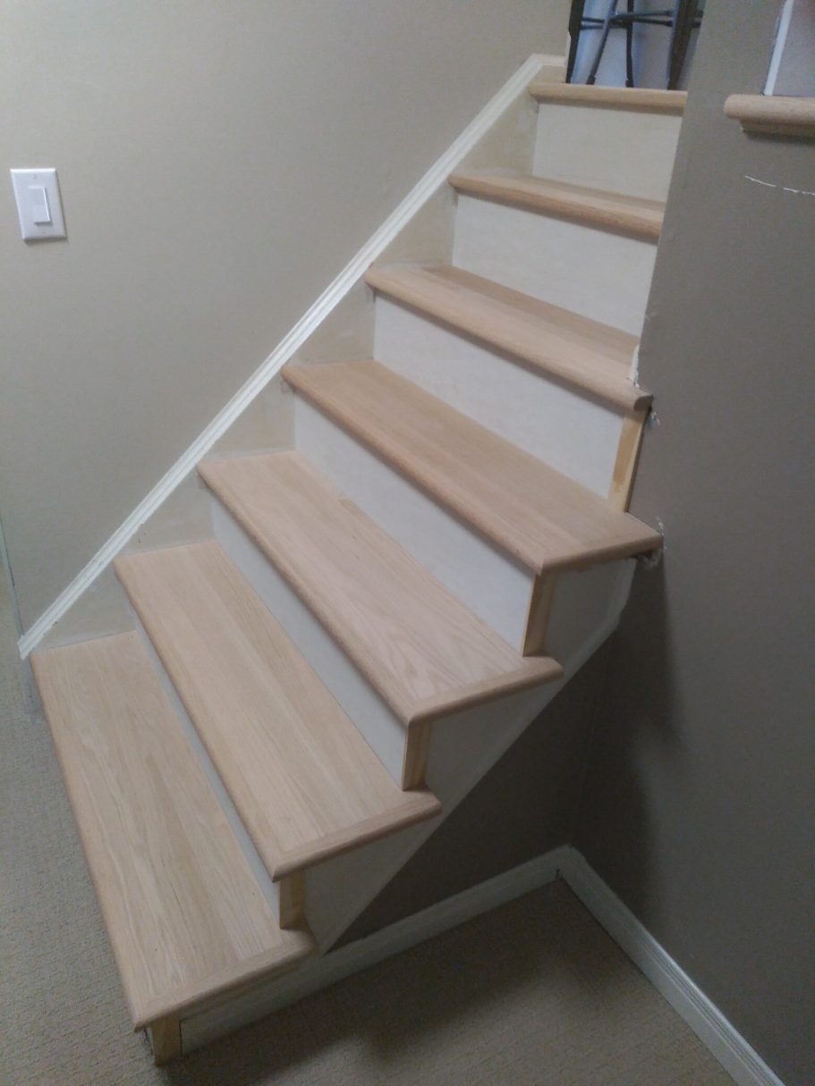 Finish Carpentry-Stair Capping