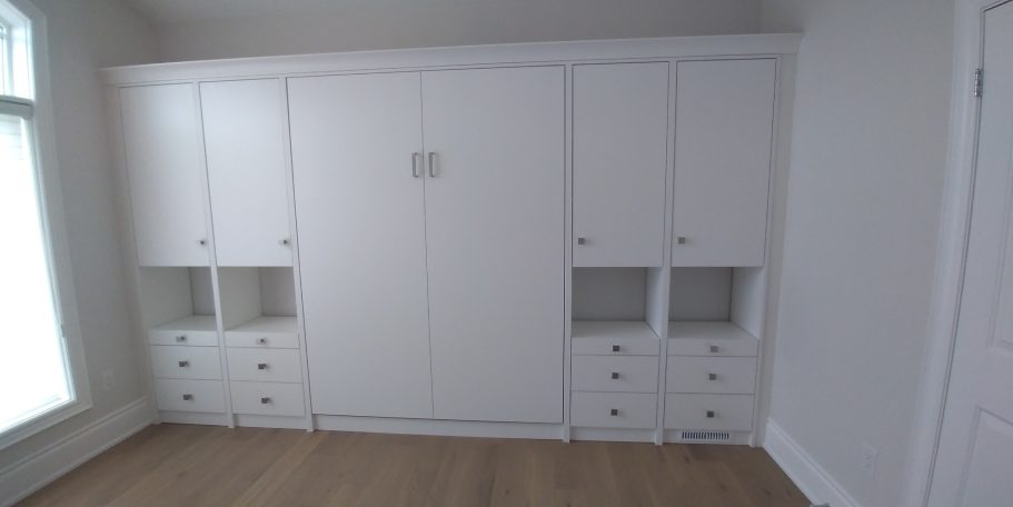 Murphy Bed and Cabinets