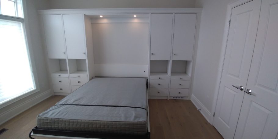 Murphy Bed and Cabinets
